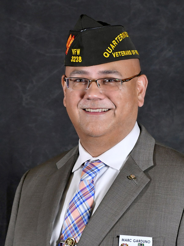 MARC GARDUNO, SECRETARY-TREASURER QUARTERMASTER GENERAL, VFW