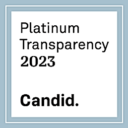 Platinum Transparency 2023 badge indicating a commitment to transparency and honesty in communications.